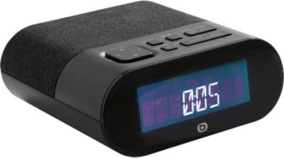 TAR3306/12 Radio-réveil Philips avec Affichage Digital et Double Alarme,  Mise en Veille programmable et répétition de l'alarme, Radio-réveil  Portable