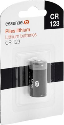 Pile ESSENTIELB CR 123 Ultra Lithium
