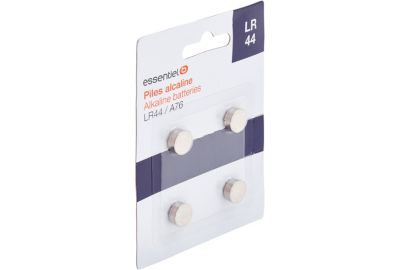 Pile ESSENTIELB Lot 4 piles LR44 / A76