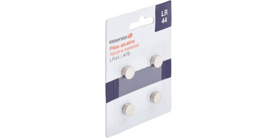 Pile ESSENTIELB Lot 4 piles LR44 / A76