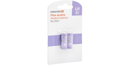 Pile ESSENTIELB Lot 2 piles LR1 / E90