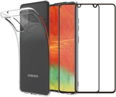 Pack ESSENTIELB Samsung A41 Coque + Verre trempé x2