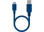 Câble USB C ESSENTIELB vers USB-C bleu 1m
