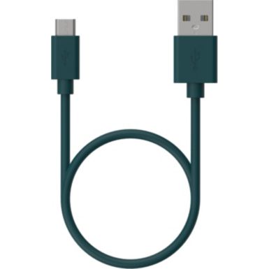 Câble micro USB ESSENTIELB vers USB vert 1m
