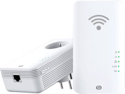 CPL WiFi AC 1200 Mbps + CPL 1300 Mbps - TL-WPA8635P KIT - Ports