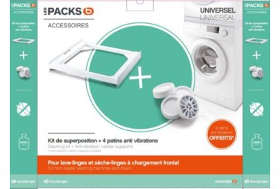 Kit ESSENTIELB de superposition + 4 patins silicone