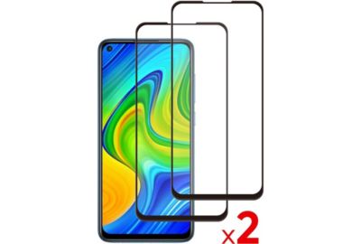 Pack ESSENTIELB Redmi Note 9 Coque + Verre trempé x2