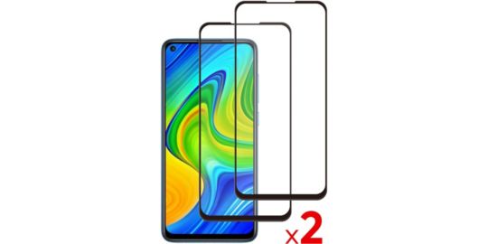 Pack ESSENTIELB Redmi Note 9 Coque + Verre trempé x2