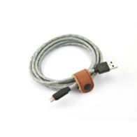 Câble Lightning ADEQWAT vers USB 2m gris certifie Apple