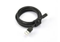 Câble micro USB ADEQWAT vers USB noir 3m tréssé