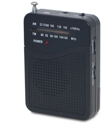 Radio fm portable analogique, sur secteur - à piles, petite petit