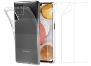 Pack ESSENTIELB Samsung A12 Coque + Film protecteur x2