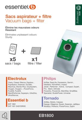 EasyGo avec sac Aspirateur traîneau Aspirateur avec sac