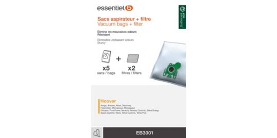 Sac aspirateur ESSENTIELB EB3001