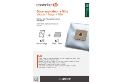 Sac aspirateur ESSENTIELB EB4902P