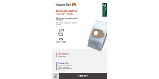 Sac aspirateur ESSENTIELB EB2112