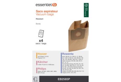Sac aspirateur ESSENTIELB EB2585P