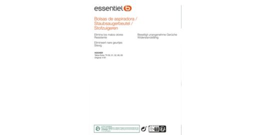 Sac aspirateur ESSENTIELB EB1902