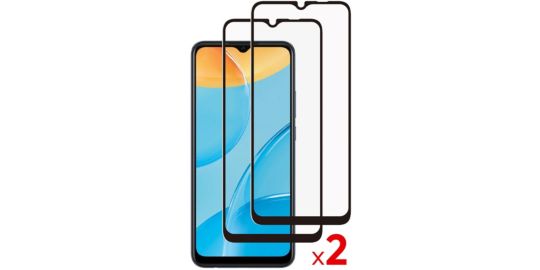 Protège écran ESSENTIELB Oppo A15 Verre trempé x2