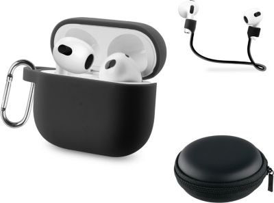 Etui ESSENTIELB Airpods 3 noir