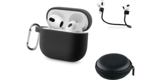 Etui ESSENTIELB Airpods 3 noir