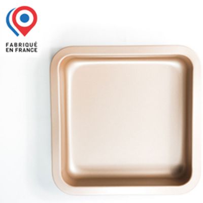Plat au four ESSENTIELB Gusto carré 24 cm France
