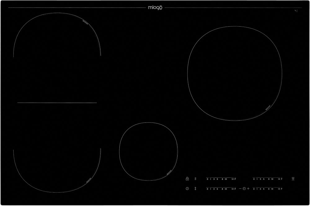 Plaque induction Electrolux EIV854 - Plaque de cuisson 4 foyers / 4  boosters : : Gros électroménager