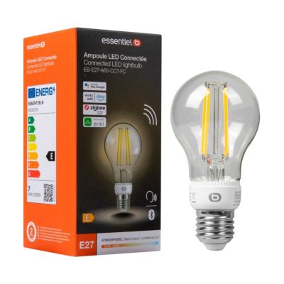 Philips Hue Ampoule LED Connectée White E27 Compatible Bluetooth,  Fonctionne avec Alexa : : Luminaires et Éclairage