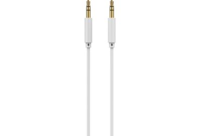 Câble Jack ESSENTIELB 1M 3.5/3.5 Blanc