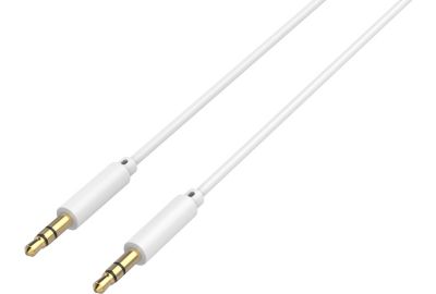 Câble Jack ESSENTIELB 1M 3.5/3.5 Blanc