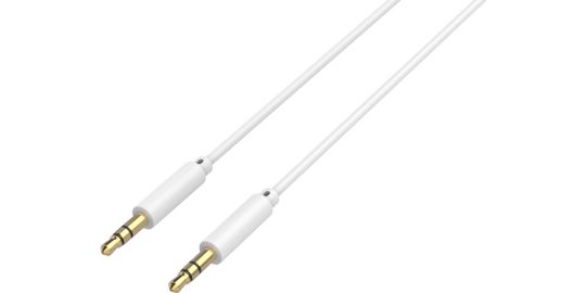 Câble Jack ESSENTIELB 1M 3.5/3.5 Blanc