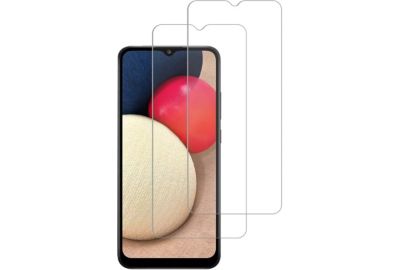 Protège écran ESSENTIELB Samsung A03s Verre trempé x2