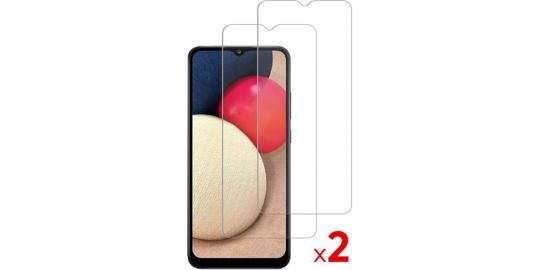 Pack ESSENTIELB Samsung A03s Coque + Verre trempé x2