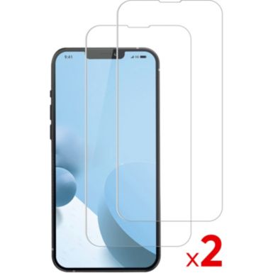 Protège écran ESSENTIELB iPhone 13 Pro Max Verre trempe x2