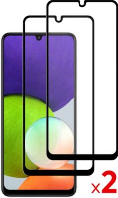 Protège écran ESSENTIELB Samsung A22 4G Verre trempé x2
