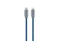 Câble Lightning ADEQWAT vers USB-C bleu - Solidaire