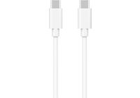 Câble USB C ESSENTIELB vers USB-C blanc 1m