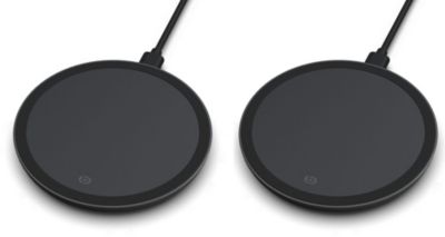 Chargeur induction ESSENTIELB sans fil noir x2