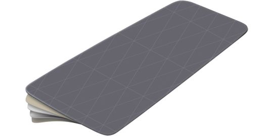 Nappe de repassage ESSENTIELB Active grise 100 x 65 cm