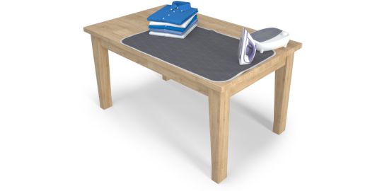 Nappe de repassage ESSENTIELB Active grise 100 x 65 cm