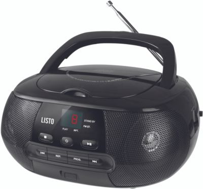Lecteur Cd Portable Bluetooth Licorne Avec Effets Lumineux Et Usb - Radio  CD-K7 BUT