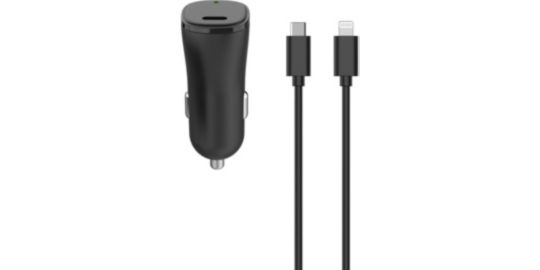 Chargeur allume-cigare ESSENTIELB USB-C 20W + Cable Lightning