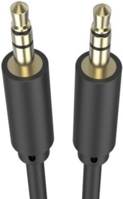 Câble Audio Mini Jack Stéréo 3.5mm - LTC - Longueur 1.5M - branchement AUX  pour PC, Smartphone, Tablette