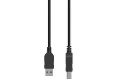 Câble imprimante LISTO USB-A vers USB-B 1M NOIR