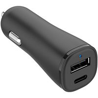 Vhbw Chargeur de voiture USB C adaptateur allume-cigare 12V 2,4 A  compatible avec Samsung Galaxy Book 12 (Wi-Fi), noir