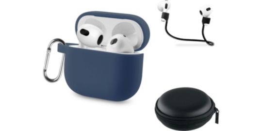 Etui ESSENTIELB Airpods 3 bleu
