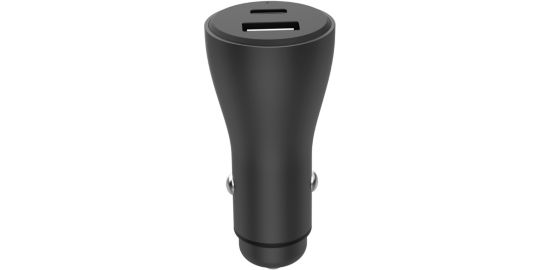 Chargeur allume cigare ADEQWAT USB-A + USB-C 42W Noir