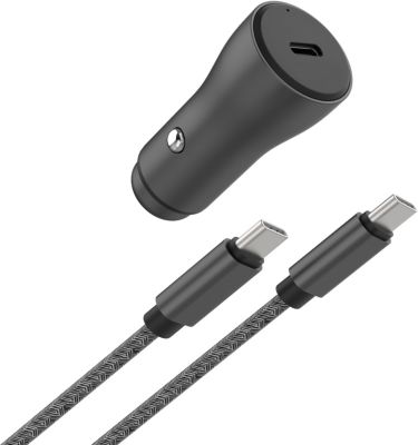 Grossiste Générique - Chargeur Voiture USB Type C - 2A - Noir (Comp