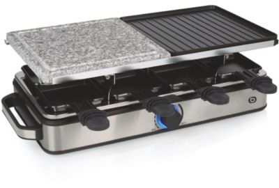 Raclette ESSENTIELB ERGP7 8 personnes Grill + Pierre