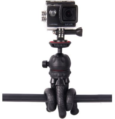 Vhbw - vhbw Mini trépied pour appareil photo - Tripod flexible avec clip de  support, 12 cm, noir - Trépied et fixation photo vidéo - Rue du Commerce